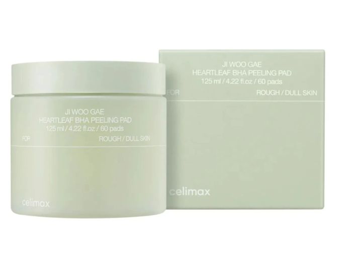 CELIMAX - Heartleaf BHA Peeling Pad - Jemné exfoliačné tampóny 60ks